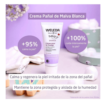 Crema Pañal de Malva Blanca 50ml Weleda