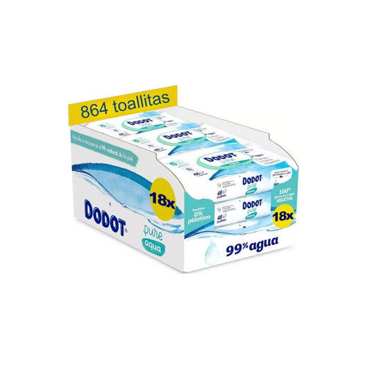 Toallitas Dodot Aqua Pure 864uds