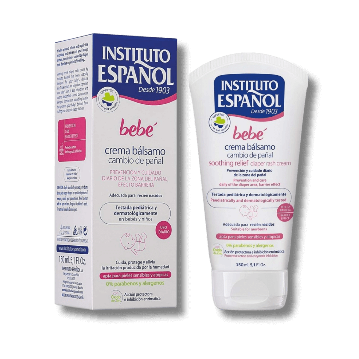 Crema Pañal Bálsamo 150ml Instituto Español