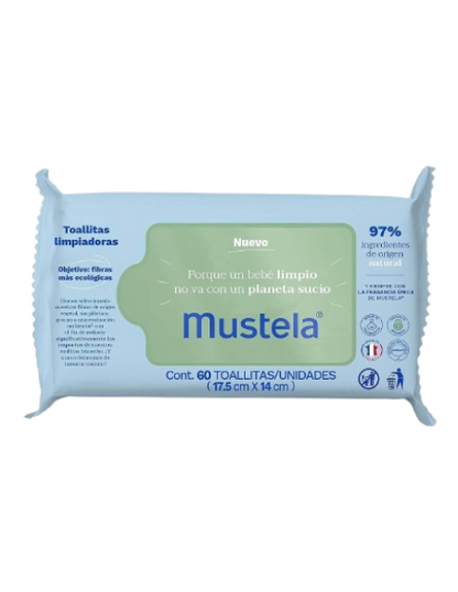 Toallitas Aguacate Bio Mustela 180uds