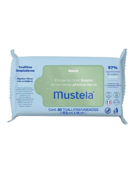 Toallitas Aguacate Bio Mustela 180uds